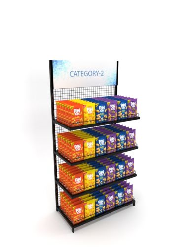 Hale Endcap shelf Racks In Delhi Retail Store Racks shelf Racks In Delhi