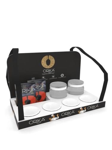 Sampling Tray Product shelves Stands Flat Pack Modular Pop shelves That Cut Down Cost By 50