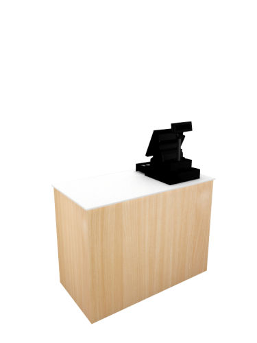 Cosmic Billing Counter Bespoke Retail shelfs Retail Store Racks Bespoke Retail displays
