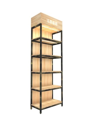 Crawford end cap Bespoke Retail racks Retail Store Racks Bespoke Retail displays