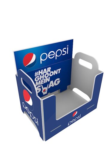 foldie Package cum shelves Product shelves Stands Flat Pack Modular Pop shelves That Cut Down Cost By 50