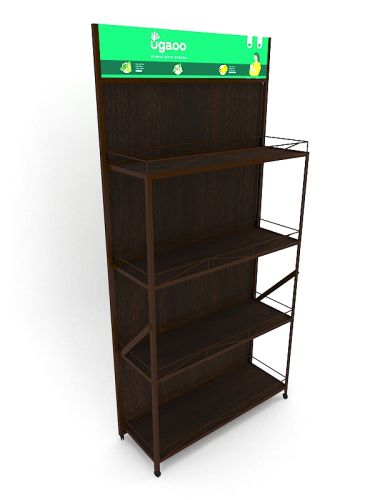 CRAZY MS floor display unit Product shelf Stands Moving shelf Shelves