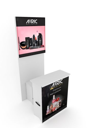 Amitoje Desk premium plastic (Acrylic) rack Stand Promotional gondola plastic (Acrylic) gondola Stand