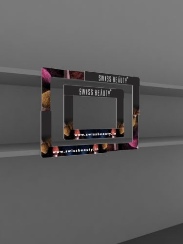GT Flexible lit Shelf branding Retail Shelf branding Bespoke Retail displays