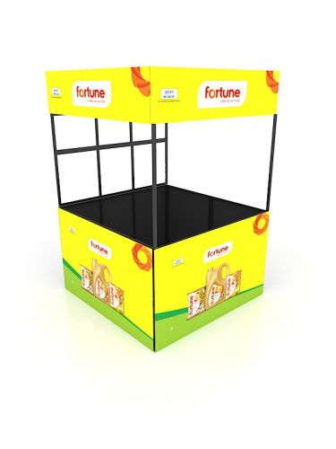 Popup Shop Promotional rack Portable Posm Stands