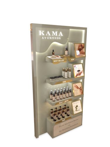 Clique premium floor standing product display High End displays Bespoke Retail displays