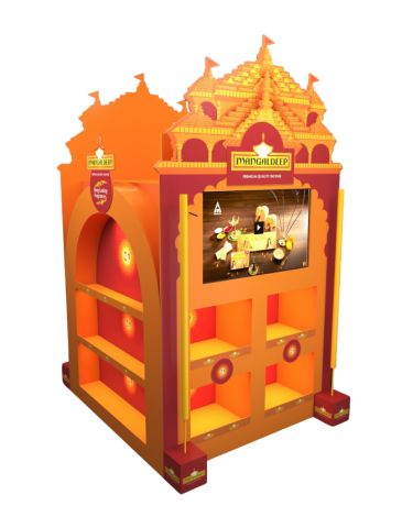 Digital Gandola Bespoke Retail displays High End displays Bespoke Retail displays