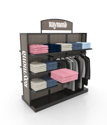 Gandola Showroom shelvess Flat Pack Modular Pop shelves That Cut Down Cost By 50