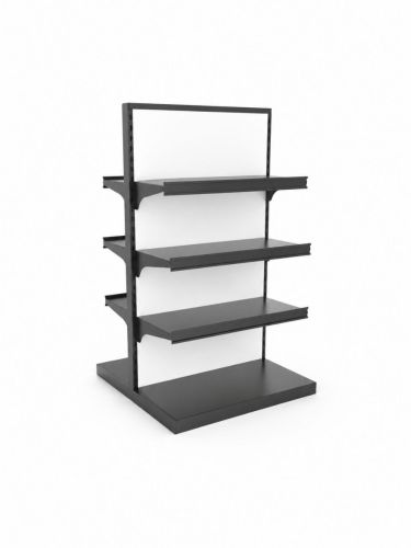 Heavy duty Supermarket aisel unit Flat Pack Modular Pop gondola That Cut Down Cost By 50 Retail Store Racks Flat Pack Modular Pop shelves That Cut Down Cost By 50