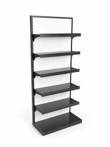 Heavy duty Supermarket Backwall Retail Store Racks Flat Pack Modular Pop shelves That Cut Down Cost By 50