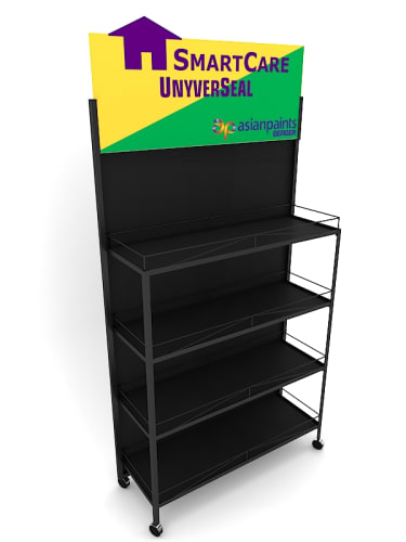 CRAZY MS floor display unit premium premium acrylic rack Stands Product shelf Stands premium acrylic shelf Stands