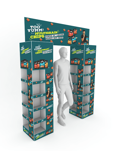 foldie Arch Gate Product rack Stands Lightweight Pos racks