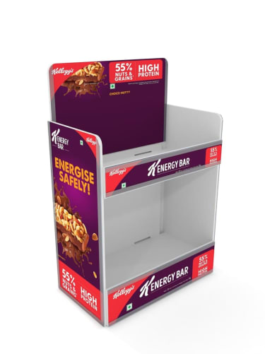foldie Counter Top unit Product shelf Stands Maximizing Retail Success With Effective Promo Table And Standee Flex shelfs