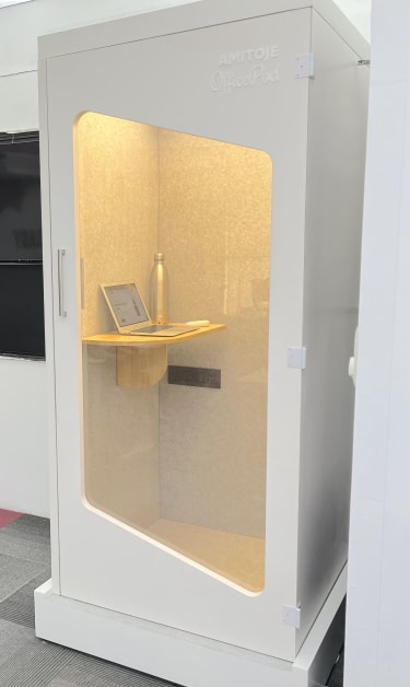 AMITOJE OfficePod Office Booths Printing At Its Best using UV-processed Printing