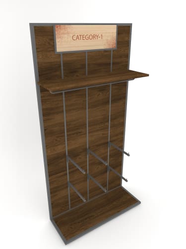 Fillia Backwall Showroom shelfs Maximizing Retail Success With Effective Promo Table And Standee Flex shelfs