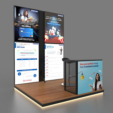 Folding Kiosk Maximizing Retail Success With Effective Promo Table And Standee Flex gondolas Movable Shops Maximizing Retail Success With Effective Promo Table And Standee Flex shelfs