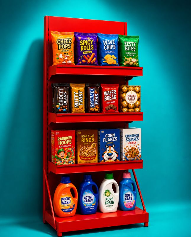 Fast Rack 3 Shelves 5X2 Ft