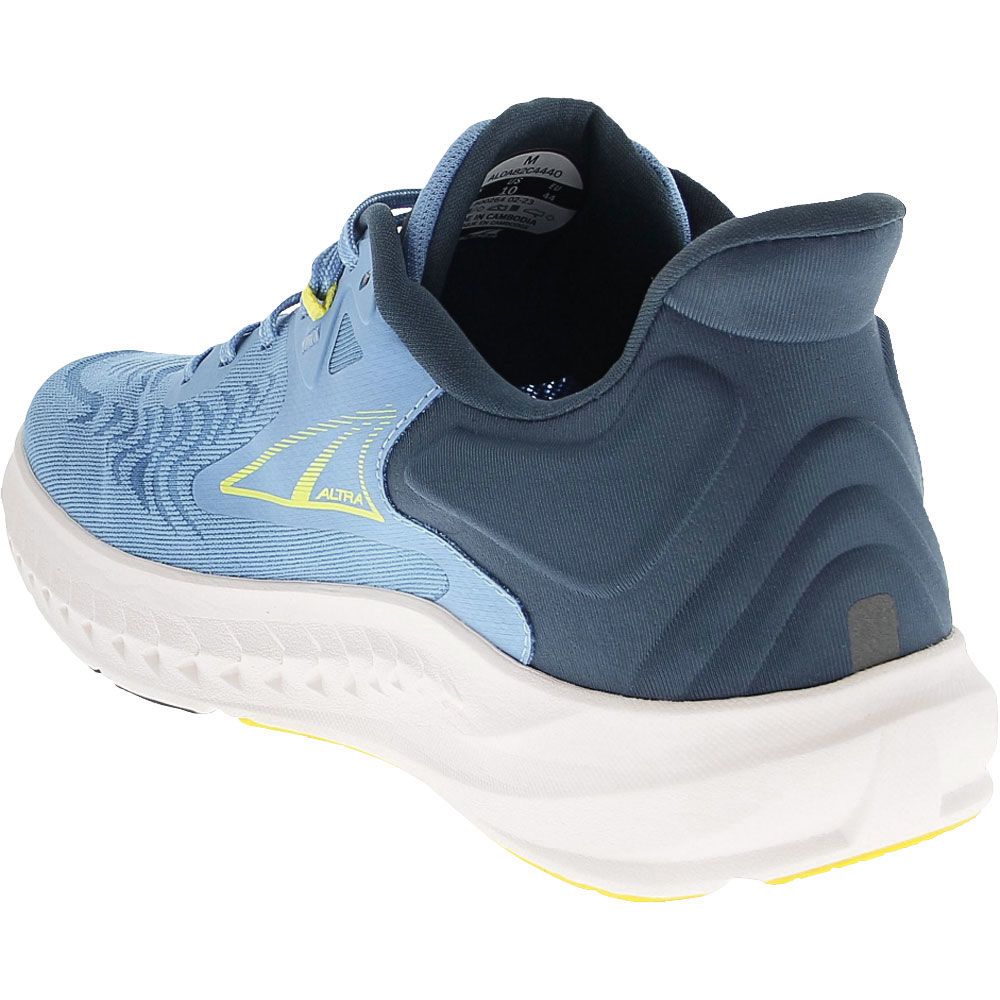Altra Torin 7 Running Shoes - Mens Blue Back View