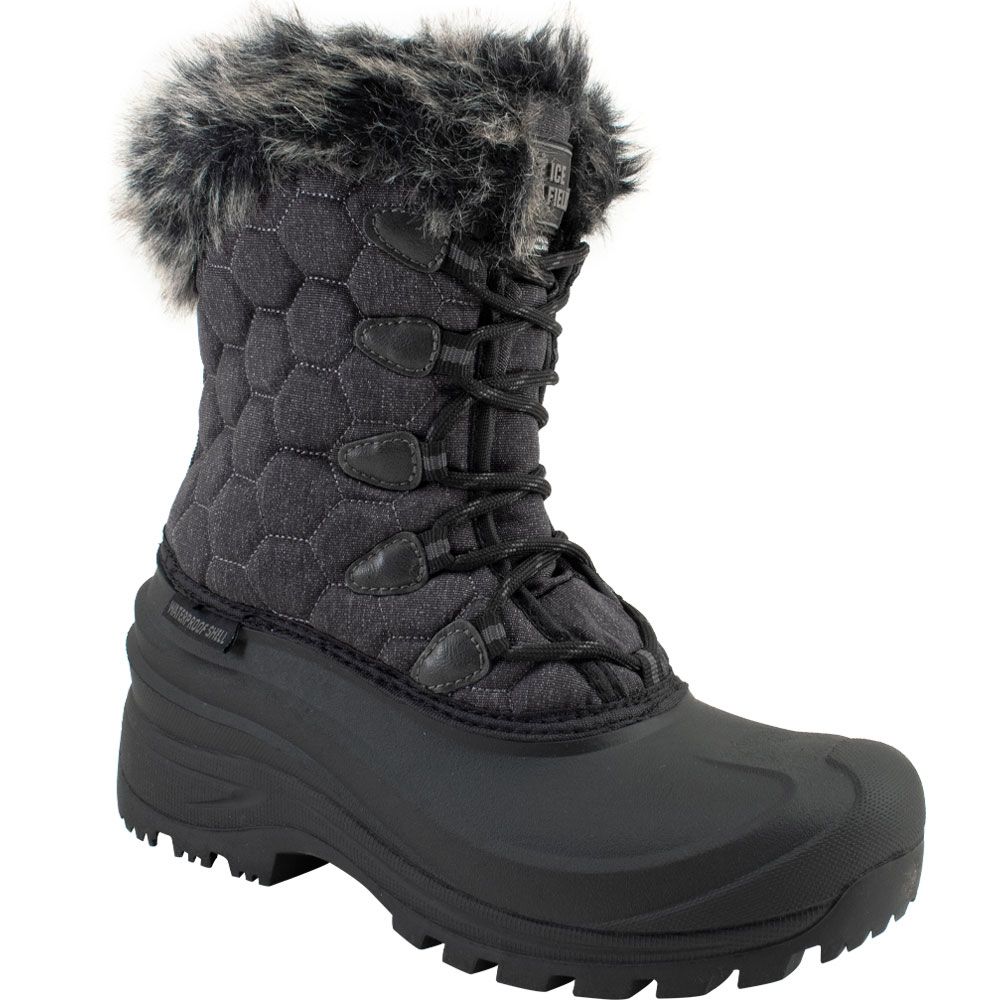 Absolute Canada Puff Winter Boots - Womens Grey