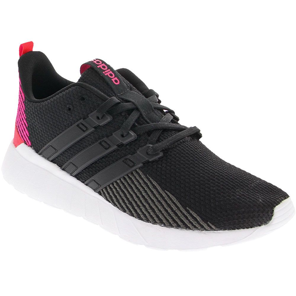 Adidas Questar Flow Running Shoes - Womens Black Black Red