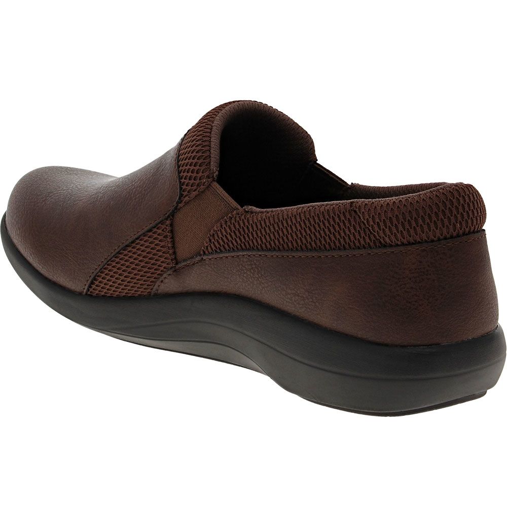 Alegria Duette Slipon Casual Shoes - Womens Brown Back View