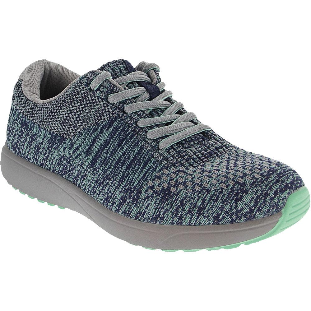 Alegria Goalz Walking Shoes - Womens Blue Multi