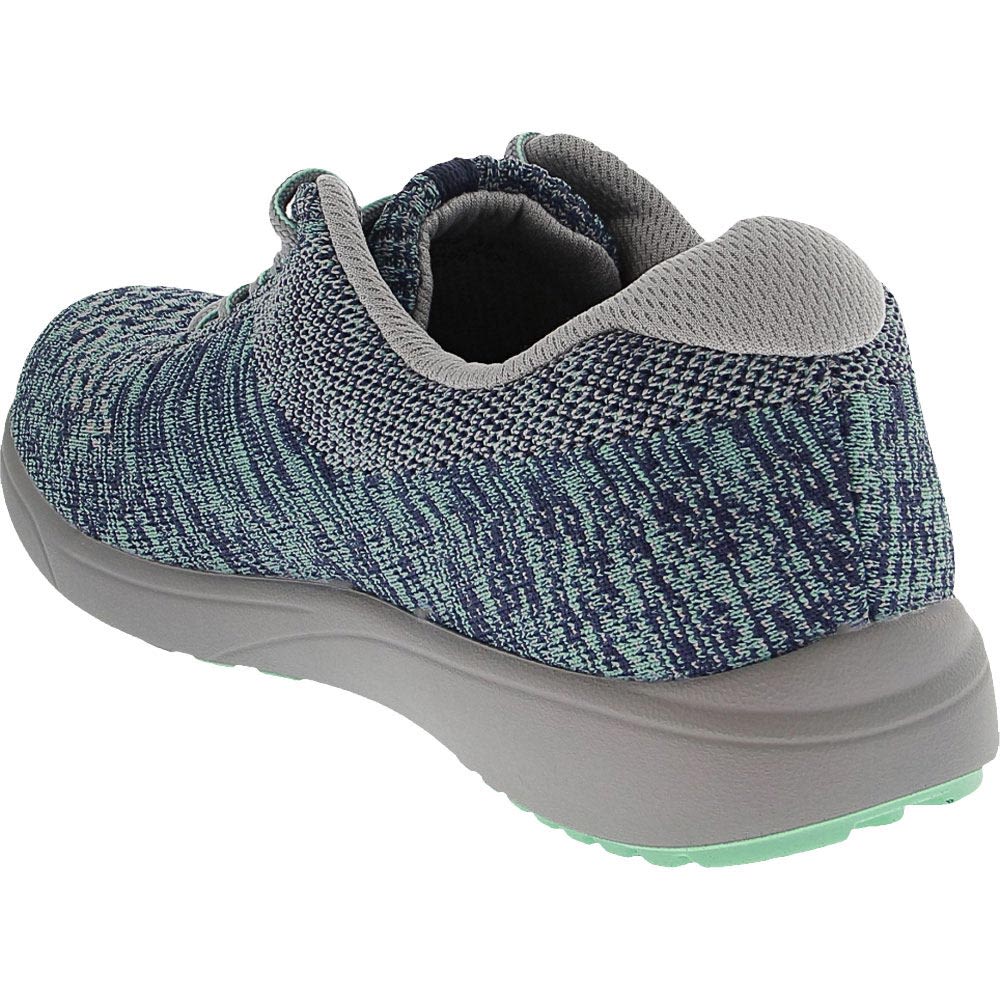 Alegria Goalz Walking Shoes - Womens Blue Multi Back View