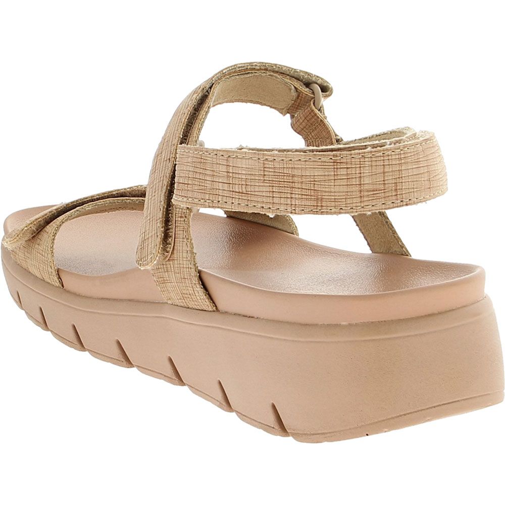 Alegria Henna Sandal - Womens Sand Back View