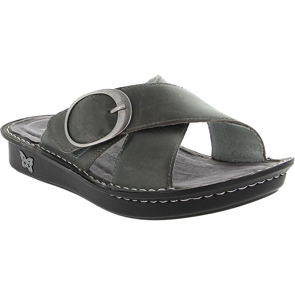 Alegria Vanya Slide Sandal - Womens Oiled Ash