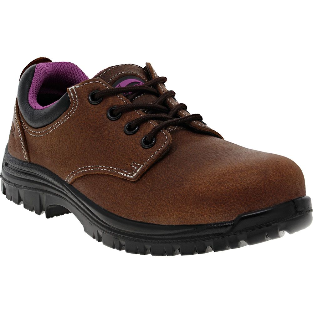 Avenger Work Boots 7164 Composite Toe Work Shoes - Womens Brown