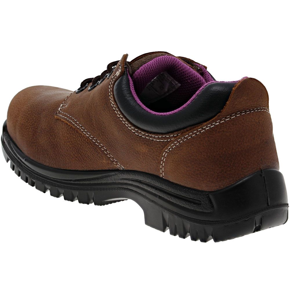 Avenger Work Boots 7164 Composite Toe Work Shoes - Womens Brown Back View