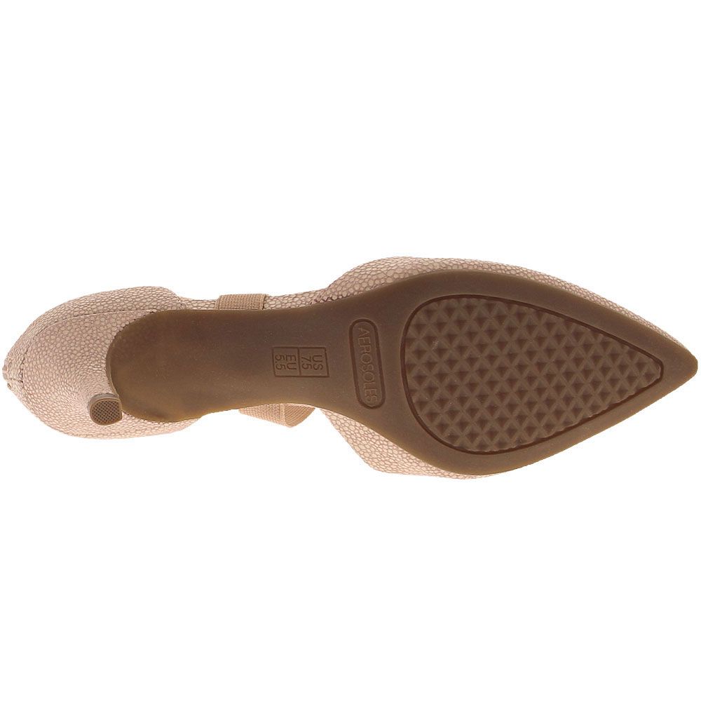 Aerosoles Offramp Dress Shoes - Womens Taupe Sole View