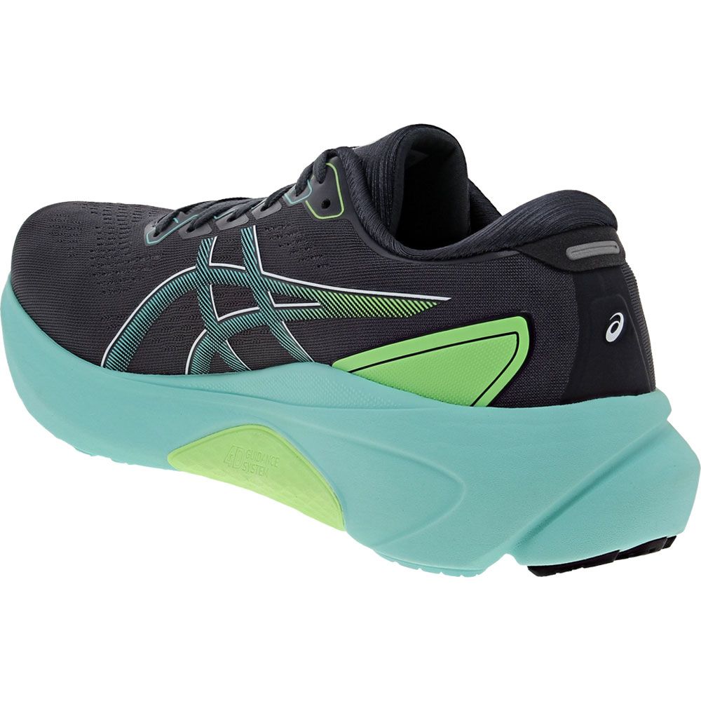 ASICS Gel Kayano 30 Running Shoes - Mens Carrier Grey Mint Back View