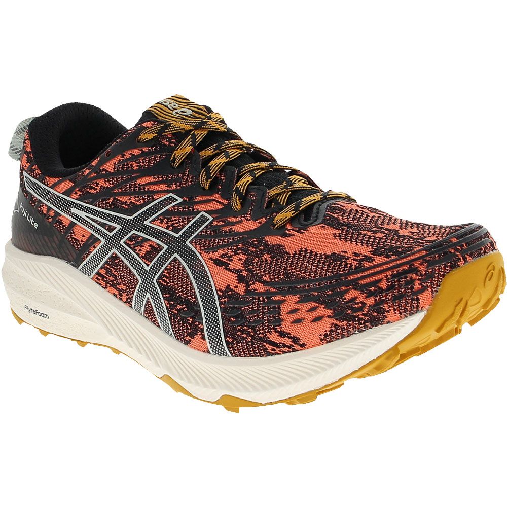 ASICS Fuji Lite 3 Running Shoes - Womens Papaya Light Sage