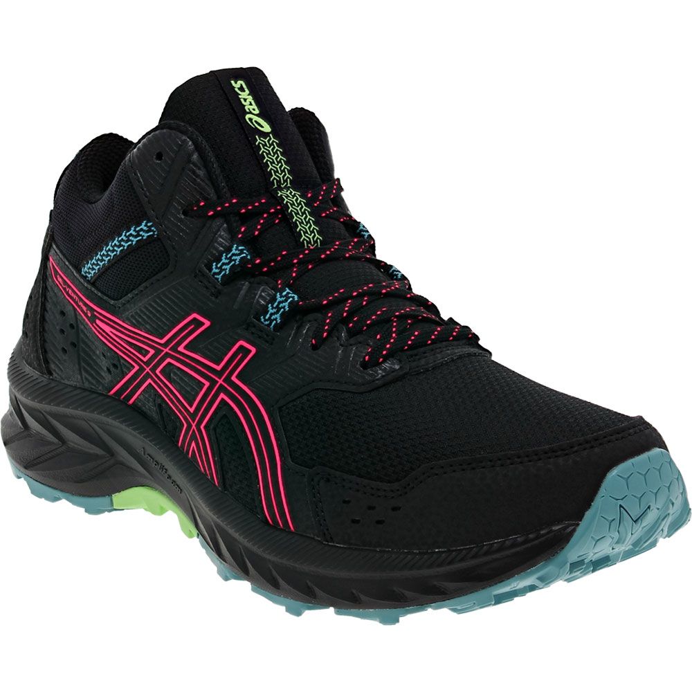 ASICS Gel Venture 9 MT Running Shoes - Womens Black Hot Pink