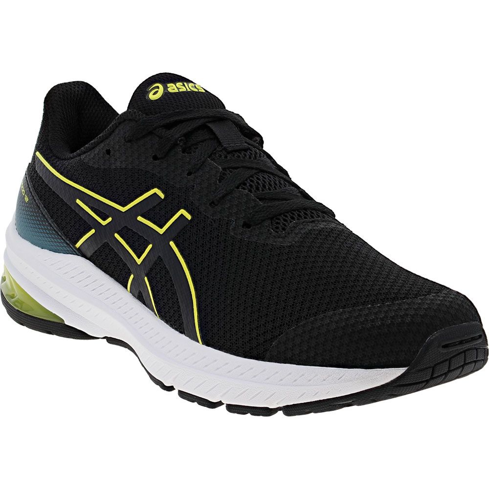 ASICS Gt 1000 12 Gs Running - Boys | Girls Black Bright Yellow