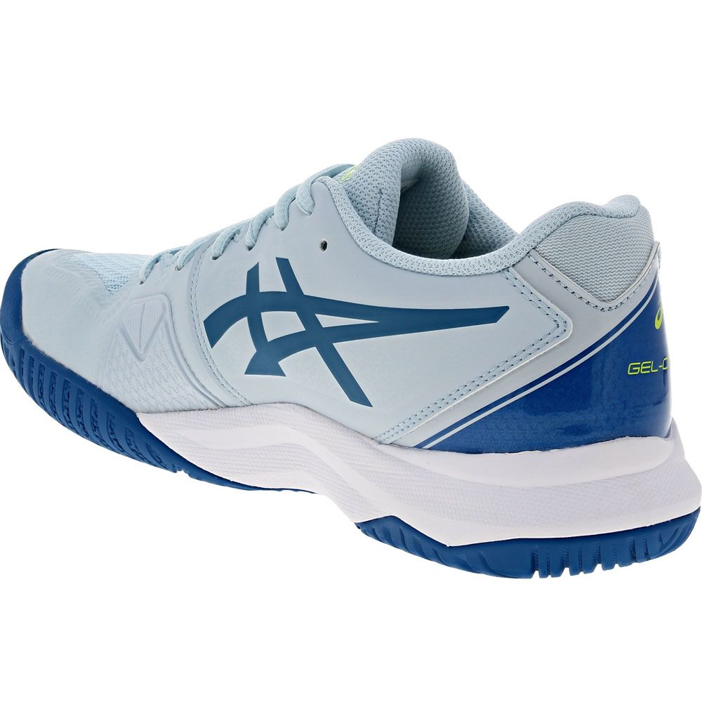 ASICS Gel Challenger 13 Tennis Shoes - Womens Sky Reborn Blue Back View