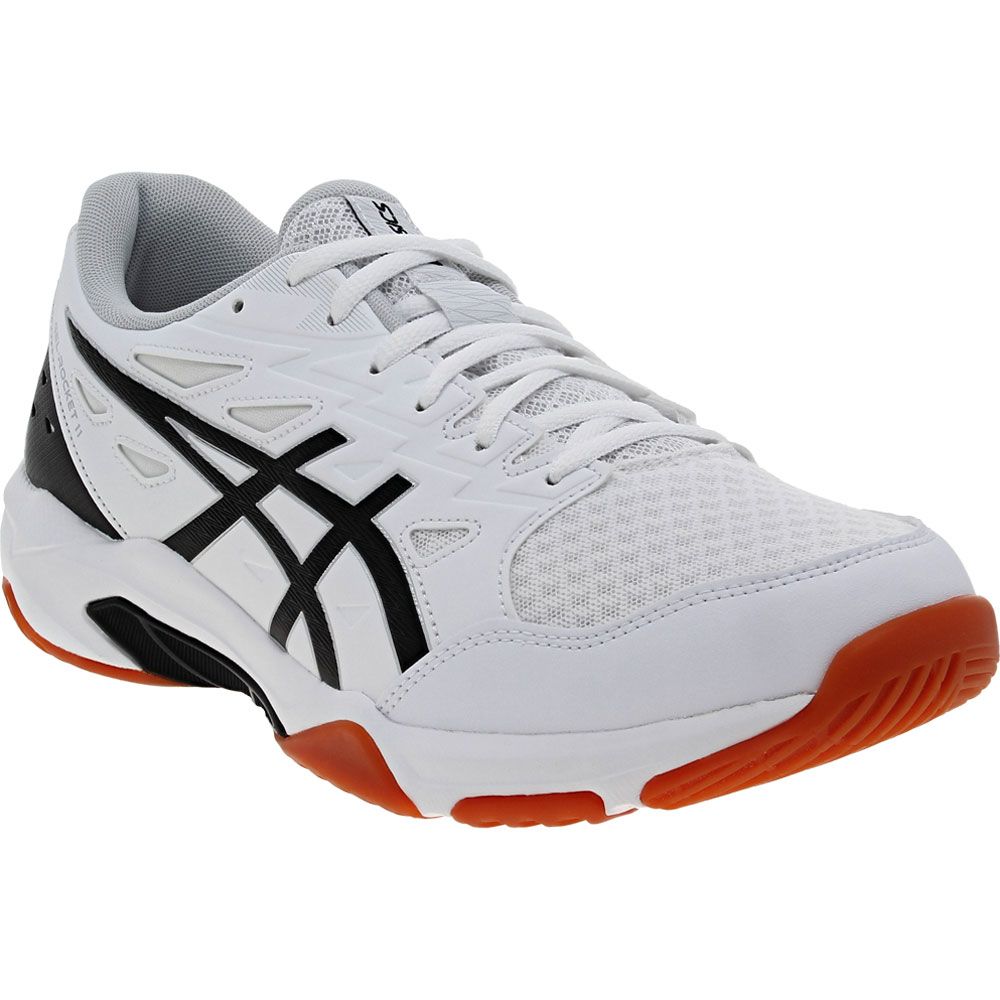 ASICS Gel Rocket 11 Volleyball Shoes - Mens White Pure Silver