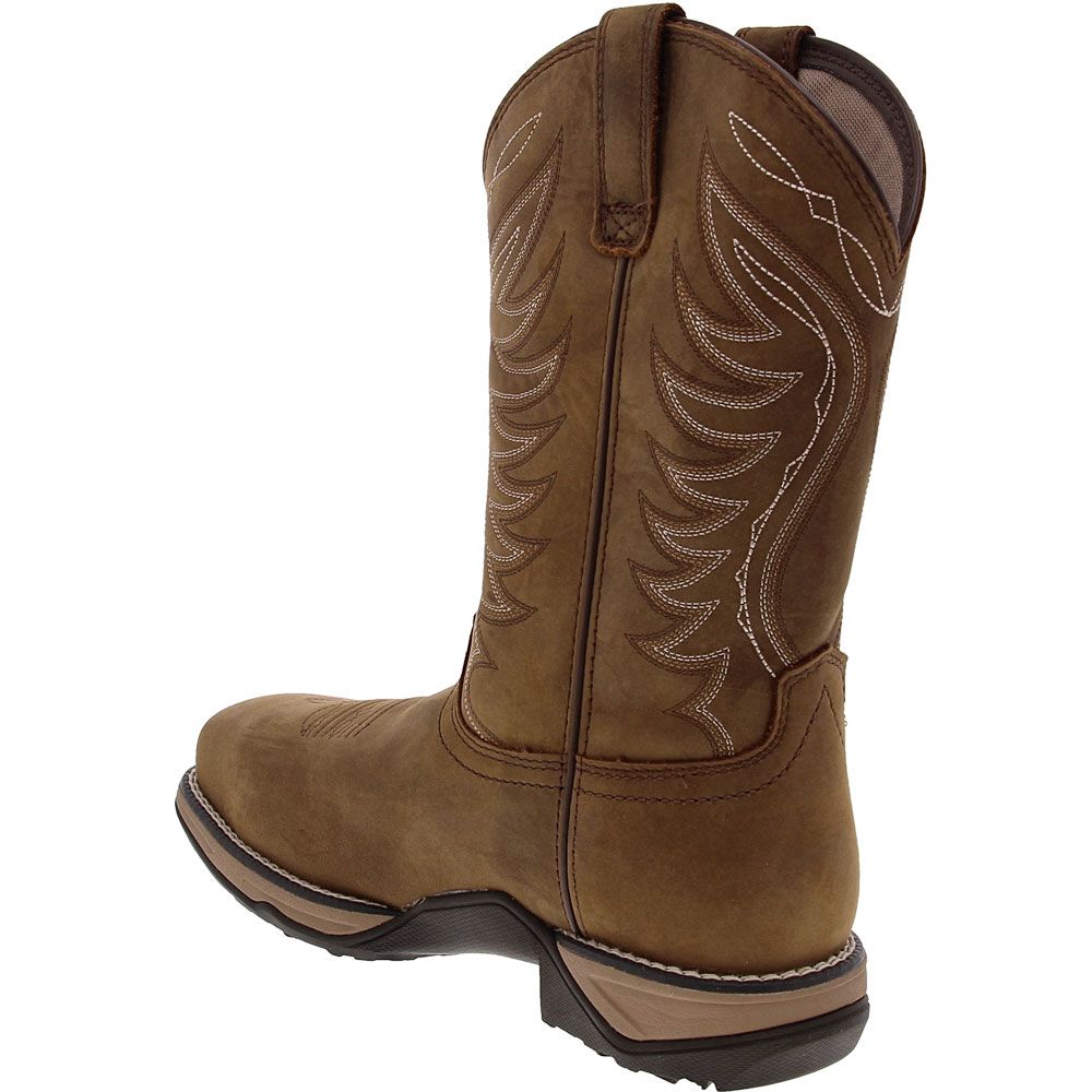 Ariat Anthem Composite Toe Work Boots - Womens Brown Back View
