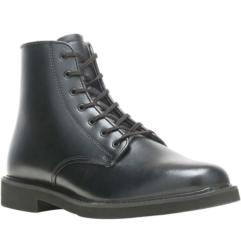 Bates Sentinel Chukka High Shine Boots - Mens Black