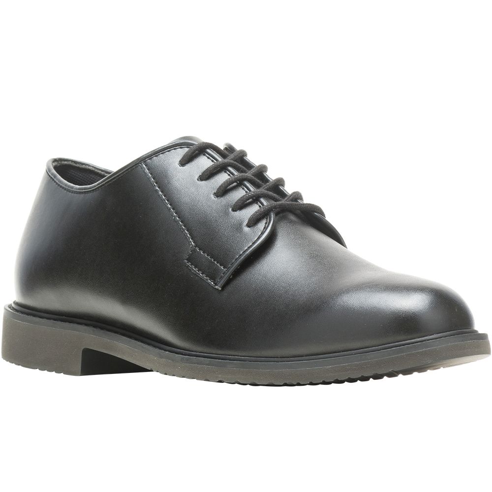 Bates Sentry Oxford High Shine Oxford Dress Shoes - Mens Black