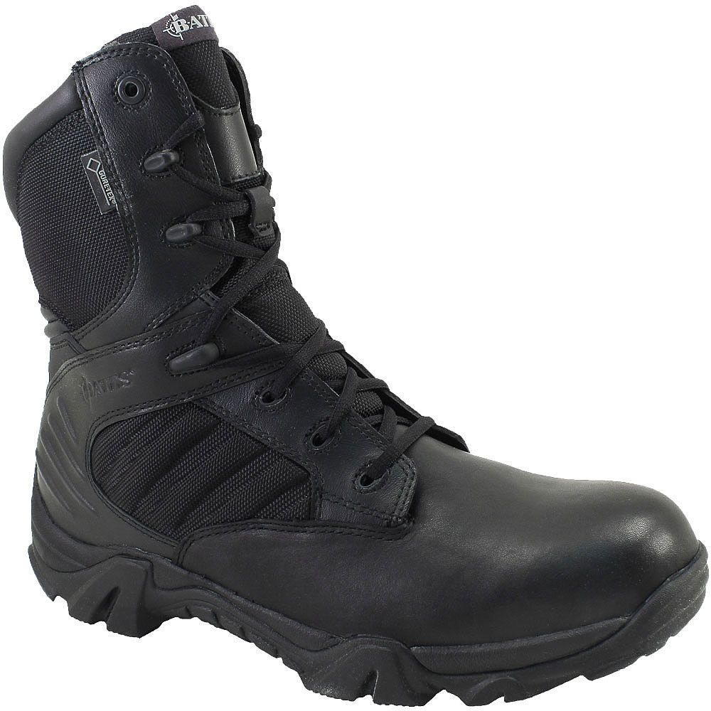 Bates Sidezip H2O Non-Safety Toe Work Boots - Mens Black
