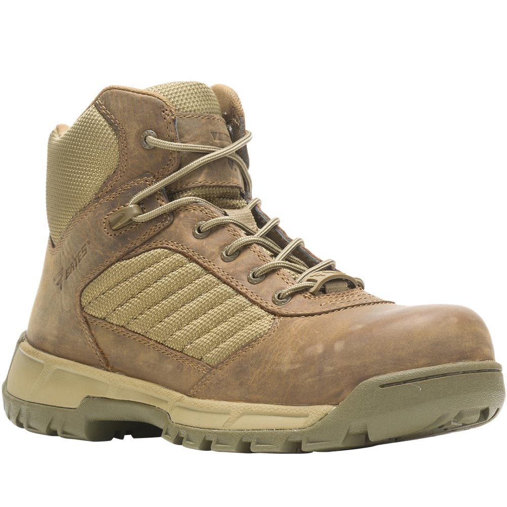 Bates Tactical Sport 2 Mid Zip Composite Toe Work Boots - Mens Coyote