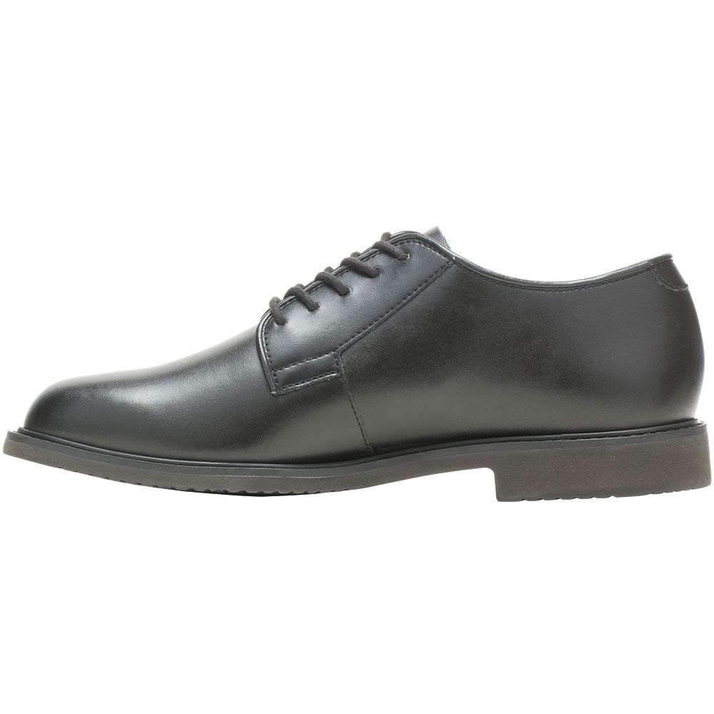 Bates Sentry Oxford High Shine Duty Shoes - Womens Black Back View