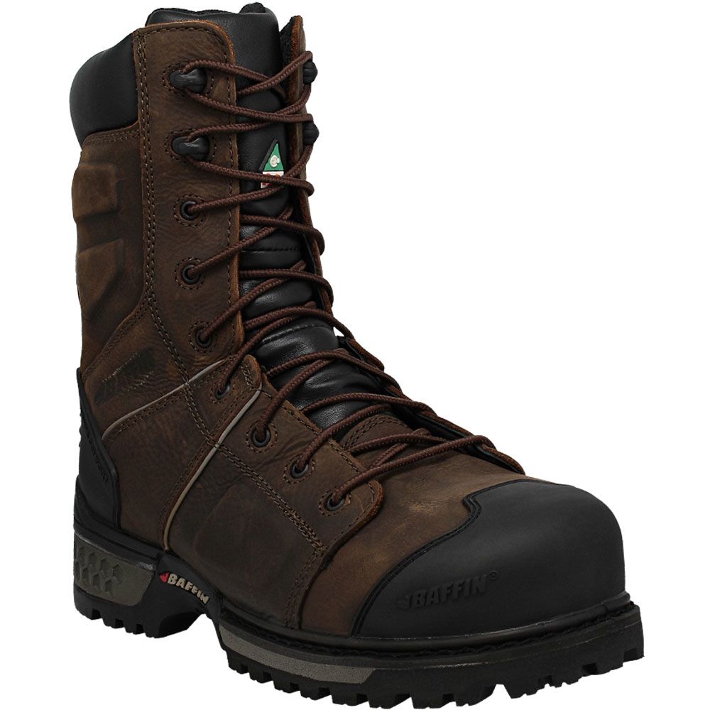 Baffin Monster 8" Composite Toe Mens Work Boots Brown