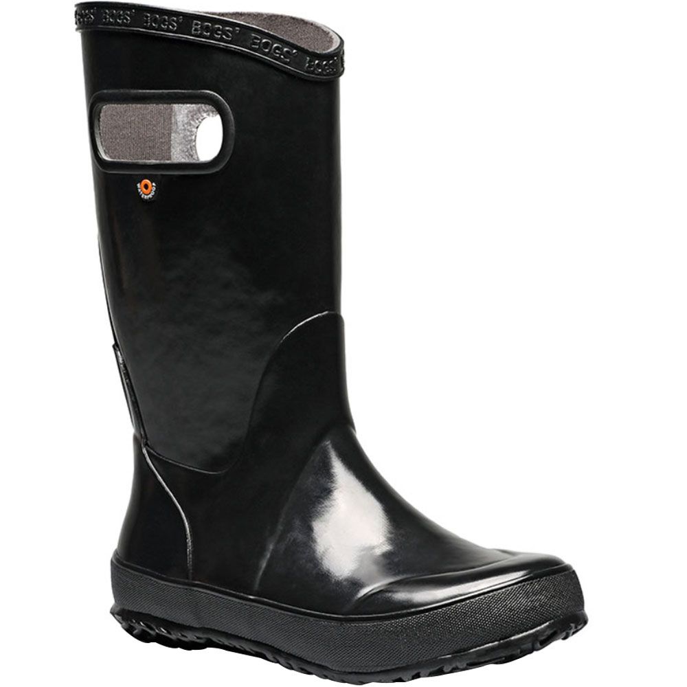 Bogs Rainboot Solid Boot - Boys | Girls Black