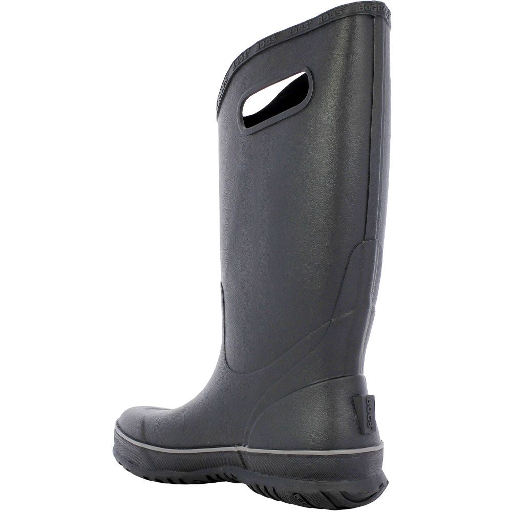 Bogs Rainboot Winter Boots - Mens Black Back View