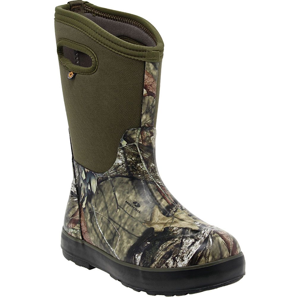 Bogs Classic 2 High Camo Kids Insulated Rain Boots Mossy Oak