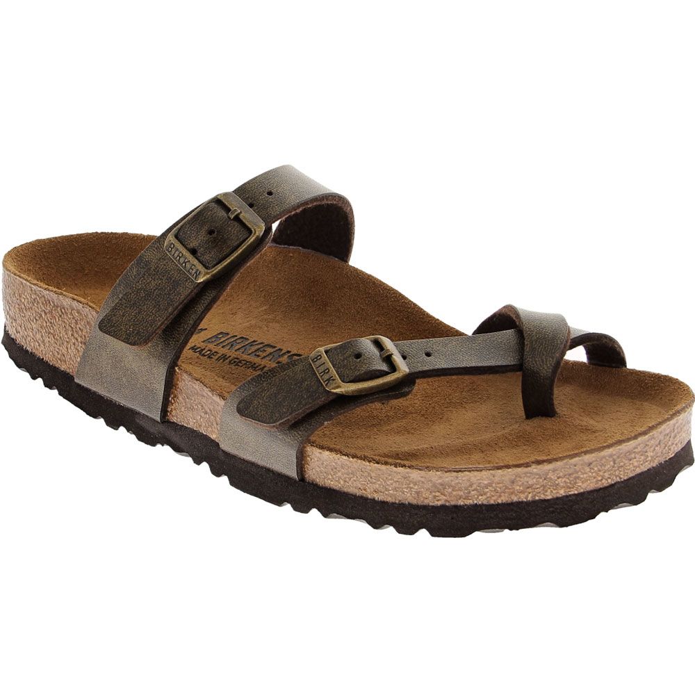 Birkenstock Mayari Toe Flip Flop Sandals - Womens Golden Brown