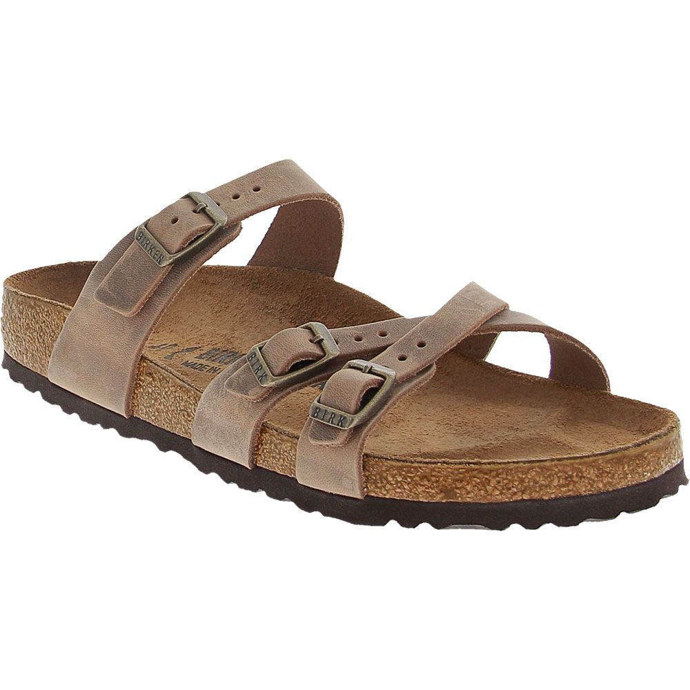 Birkenstock Franca Sandals - Womens Tobacco Oiled